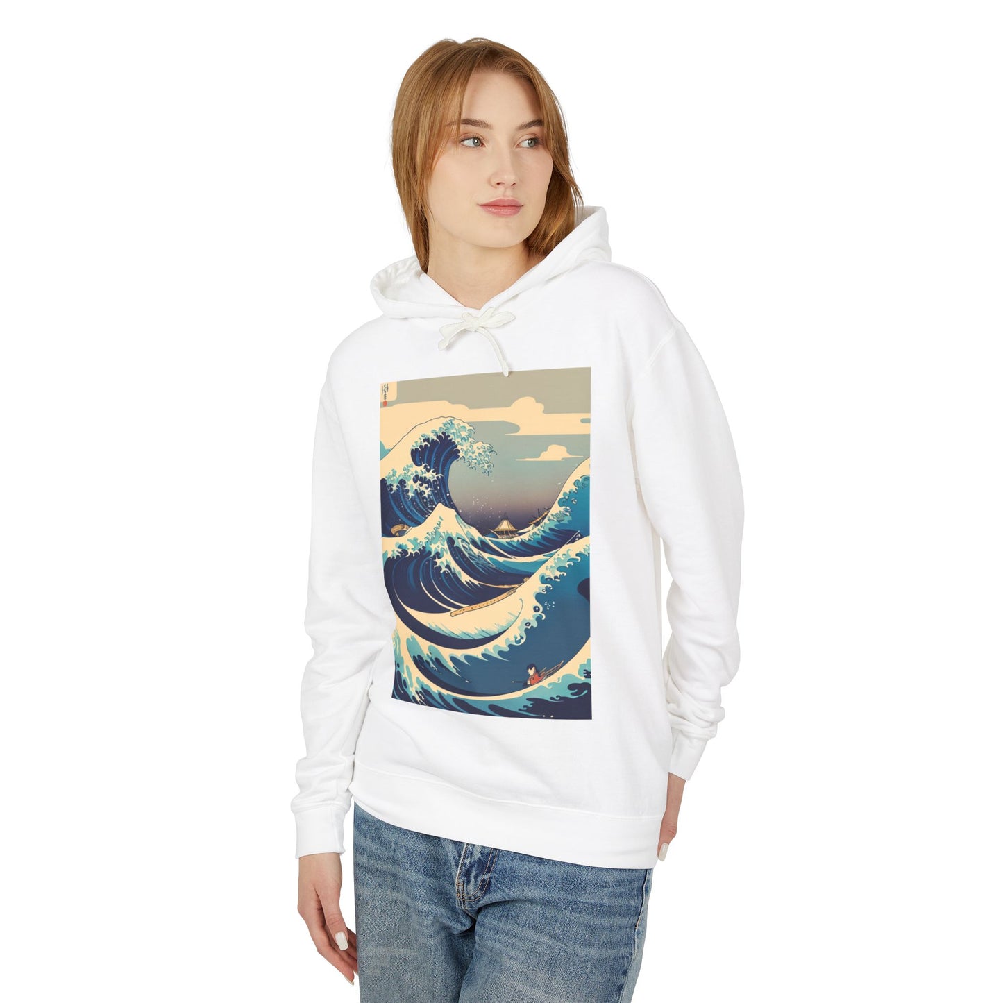Unisex Lightweight Hooded Sweatshirt