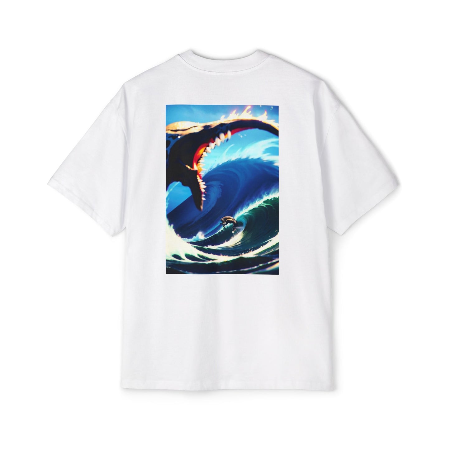 Ocean Wave Graphic Tee, Handmade T-Shirt, Beach Wear, Gift for Surfer, Casual Style, Summer Fashion, Graphic Art Shirt